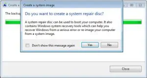 system image backup
