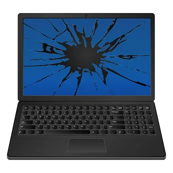 cracked laptop screen 