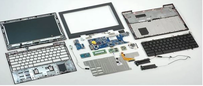 disassembly of laptop